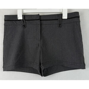 Maurice Womens Shorts Size 11/12 Gray Polyester, Rayon, Nylon